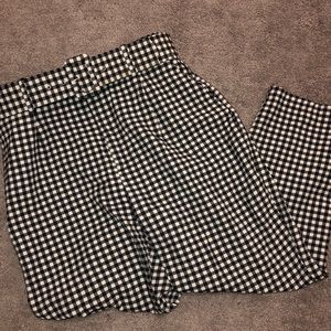 Gingham Trousers